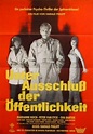 Filmplakat von "Unter Ausschluß der Öffentlichkeit" (1961) | Unter ...
