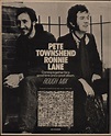 1977 PETE TOWNSHEND & RONNIE LANE - ROUGH MIX Album Release VINTAGE ...