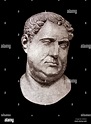 Busto del emperador romano Vitellius (AD) de 15 a 69 años Fotografía de ...