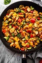 One Pot Chicken Vegetables Skillet Recipe | Diethood