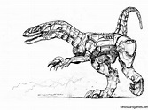 Pin on Robot Dinosaur Coloring Pages