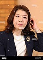 Yuko Kishida, wife of Japanese Prime Minister Fumio Kishida, speaks ...