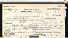 Genea-Musings: Pennsylvania Death Certificates (1906-1924) Now On ...