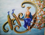 Hera and the peacocks by creatingbeautiful | Hera, Deviantart, Art