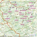 StepMap - Erlebniswelt Sauerland - Landkarte für Deutschland