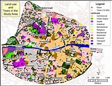 Dublin zonas do mapa de Dublin áreas do mapa (Irlanda)