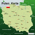 Polen Karte von SpiABenE04 - Landkarte für Polen