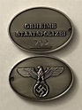 Nazi German Secret State Police Gestapo Badge