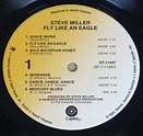STEVE MILLER Fly Like an Eagle American Rock, Psychedelic Album Cover ...