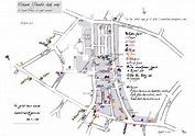Map of Mahane Yehuda Market | Israel Tours
