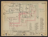 Circuit Diagram, Beckman pH Meter, Laboratory Model - Science History ...
