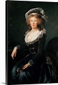 Portrait of Maria Theresa of Naples and Sicily by Elisabeth Vigee ...