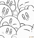 Dibujos de Kirby para colorear - Dibujos para imprimir