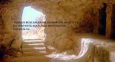 Mural da Fé Cristã: Lucas 24:5-6