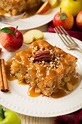 How to make: Apple cake with caramel sauce