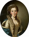 Portrait de Izabela Czartoryska, née Fleming, après 1774 d'après ...