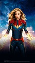 Captain Marvel Wallpaper For iPhone | 2021 3D iPhone Wallpaper