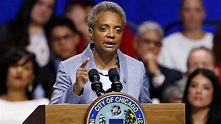 Lightfoot sworn in as Chicago's first openly gay mayor, vows to cut ...