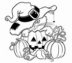 Dibujos de Halloween para colorear, imágenes halloween