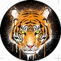 "Graffiti Tiger" Stickers by R-evolution GFX | Redbubble
