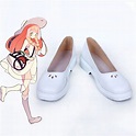 Pokemon Go Pocket Monsters Lillie Cosplay Shoes White Shoes Handmade ...