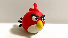 ♥️ Clay with me- how to make an angry bird (red) | playdoh model ...