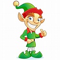 Personaje de dibujos animados elfo sonriente 639481 Vector en Vecteezy