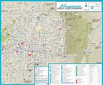 Albuquerque area tourist map