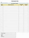 10 Best Free Printable Inventory Log Sheet PDF for Free at Printablee