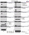 FREE 17+ School Calendar Templates in MS Word | PDF | Google Docs | Pages