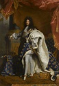 Hyacinthe Rigaud - “Retrato de Luis XIV, el Rey Sol” (1701, óleo sobre ...