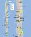 Roosevelt Island Sightseeing Map - Ontheworldmap.com