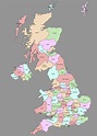 United Kingdom Map, UK Political Map, Country Facts
