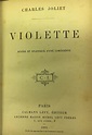 Violette, Misère et splendeur d'une comédienne de Charles Joliet: Assez ...