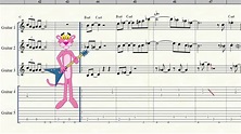 La pantera rosa sheet music - YouTube