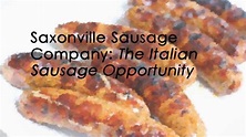 Saxonville sausage company | PPT