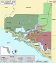Bay County Map, Florida
