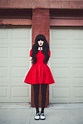 Locked up. - Jag Lever - I Live | Fashion, Red dress outfit, Red dress