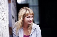 "The Station Agent" movie still, 2004. Michelle Williams as Emily ...