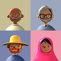 A diverse library of 3D avatars to inspire your creativity | Character ...