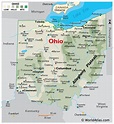 Mapas y datos de Ohio-Atlas Mundial | Substrata