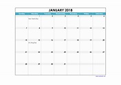 Free Printable Calendar With Large Boxes | Calendar Printables Free ...