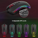 Redragon M711 Cobra Gaming Mouse with 16.8 Million RGB Color Backlit ...