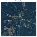 Aerial Photography Map of Midway, AL Alabama