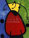 Amanecer de Miró, cuadro de colores primarios, reproducción.