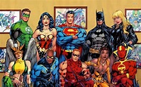 character identification - Who are these DC superheroes? - Science ...