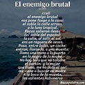 Poema El enemigo brutal de José Martí - Análisis del poema