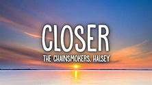 The Chainsmokers - Closer (Lyrics) ft. Halsey - YouTube