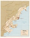 Mapas politico de Mónaco