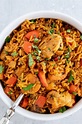 Healthy Jollof Rice Recipe with Chicken - West African One Pot Chicken ...
